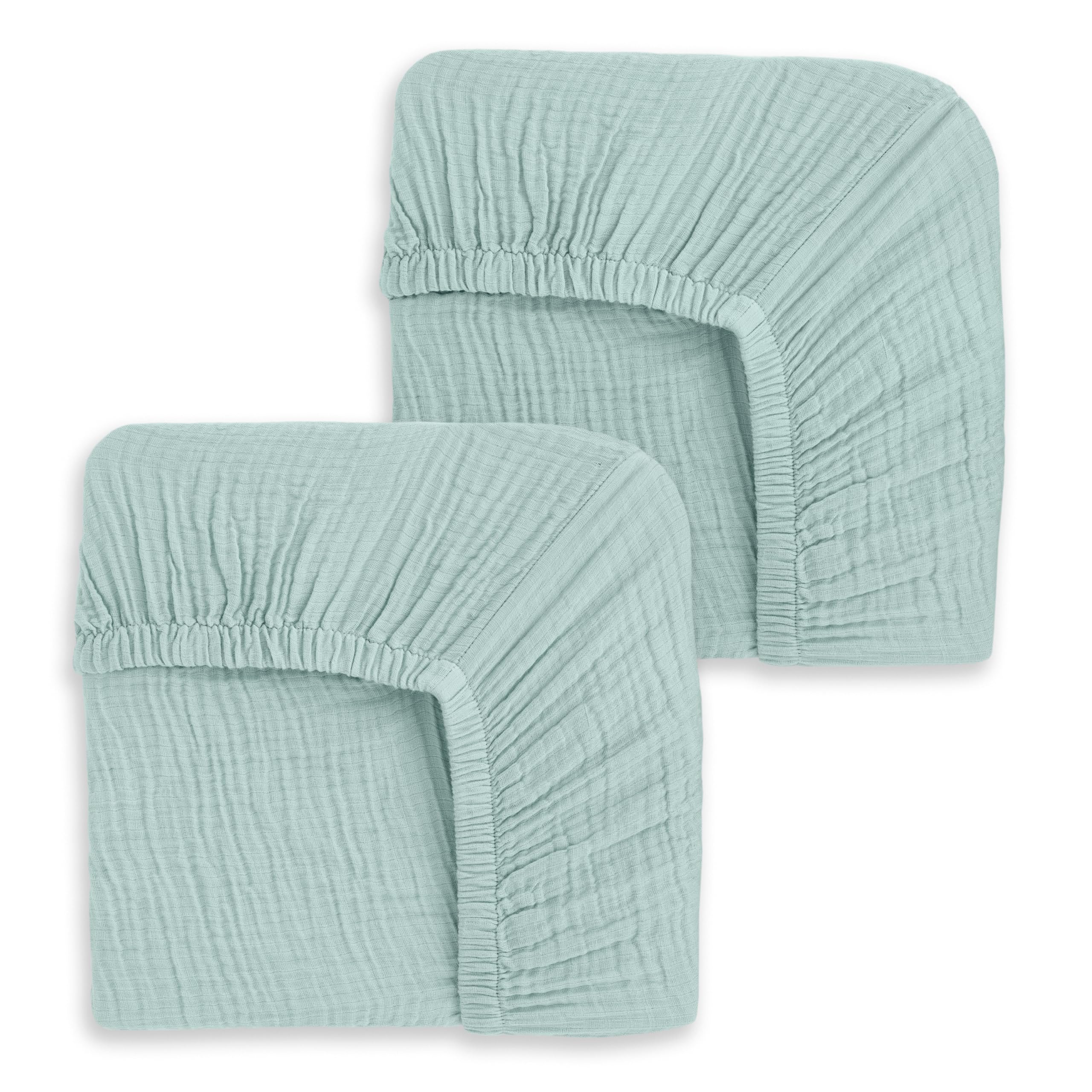 HALO Crib Sheet - 100% Cotton - Calm Sage
