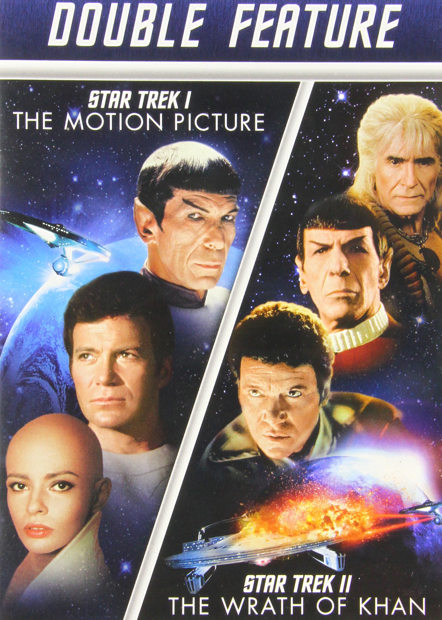 Star Trek 1 y 2 películas en DVD para un maratón de cine clásico en casa