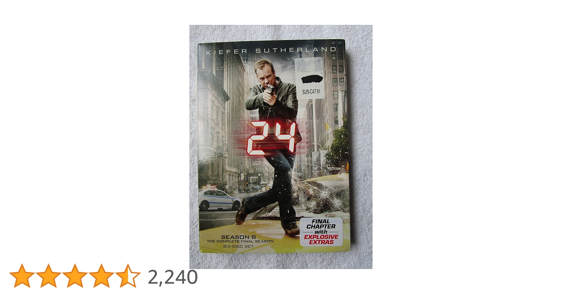 24: The Complete Eighth Season: Amazon.ca: Kiefer Sutherland