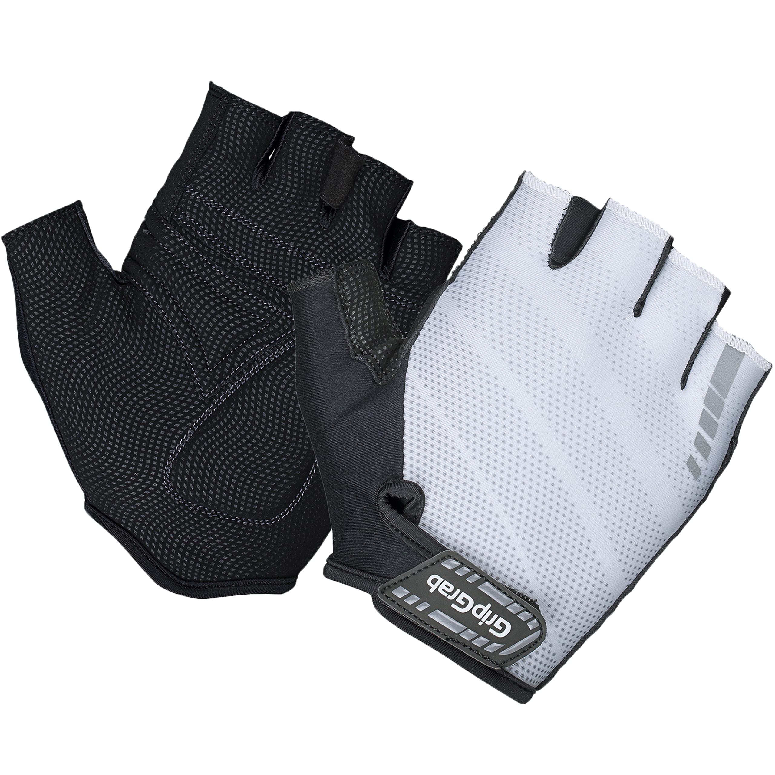 GripGrab Rouleur Padded Short Finger Summer Cycling Gloves Comfortable Half Finger Fingerless Cushioned Bicycle Glove