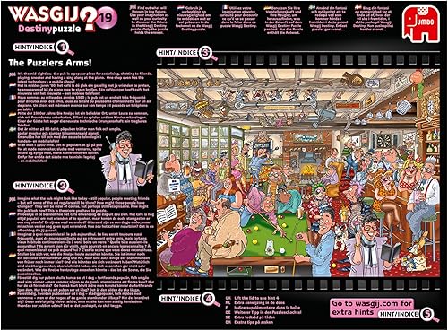 Miniatura 2 de Jumbo Toys, Destiny 19 The Puzzlers Arms, para edades 120