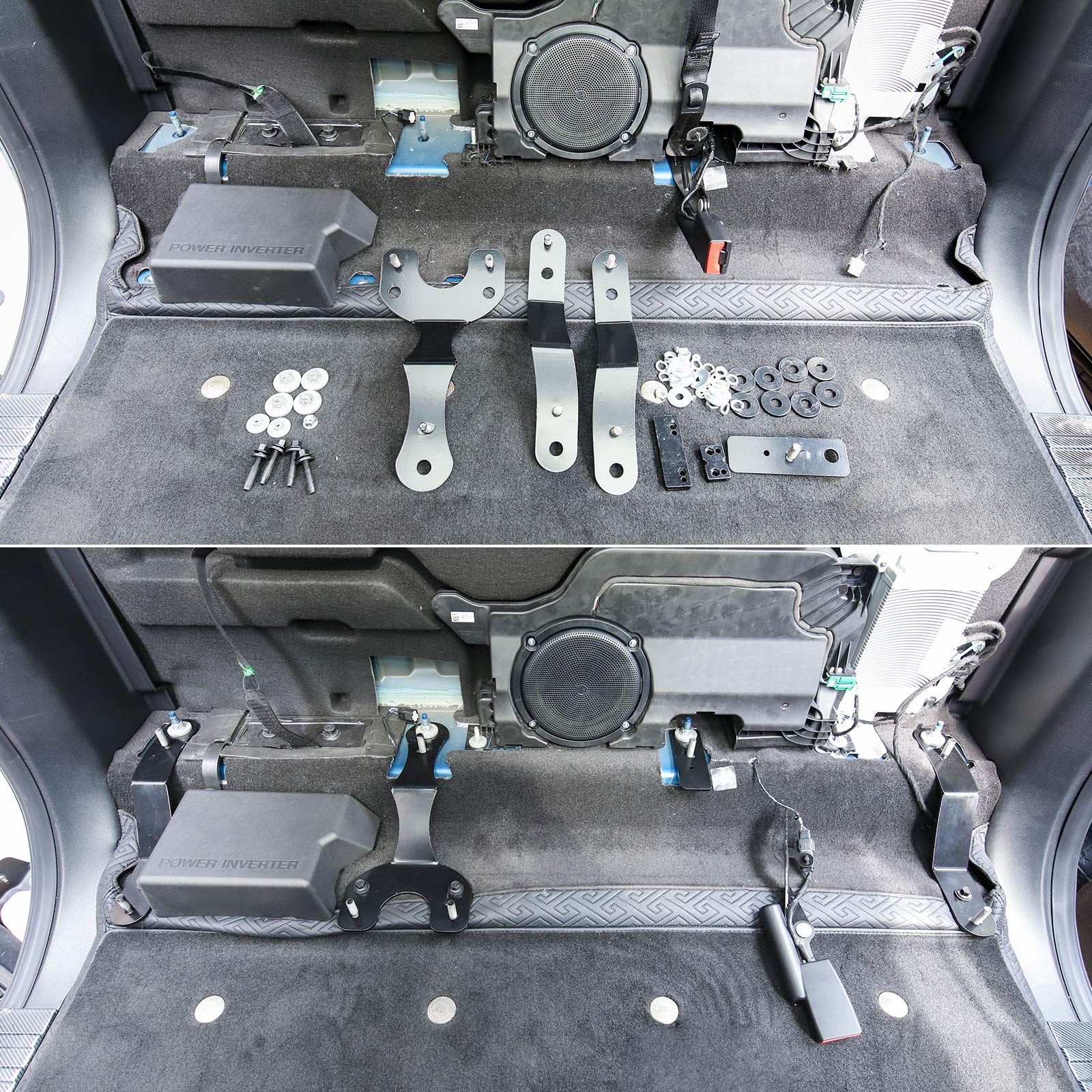 Black Adjustment Rear Seat Recline Kit Sets Fit For Ford F150 2015 2019 Generic - View #4