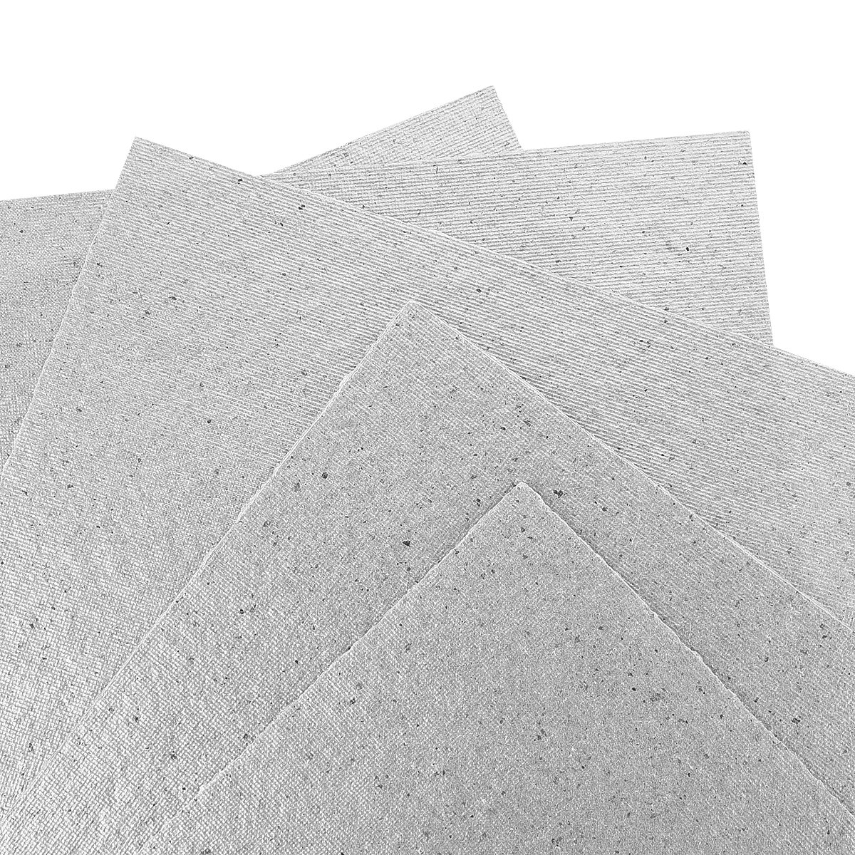 X-Mile 5 PCS Horno de Microondas Mica Placas de Placa Microwave Magnetron Cámara Mica Papeles Resistente al Calor Aislamiento Amplia Adaptación para Electrodomésticos Protección 13x13cm Gris