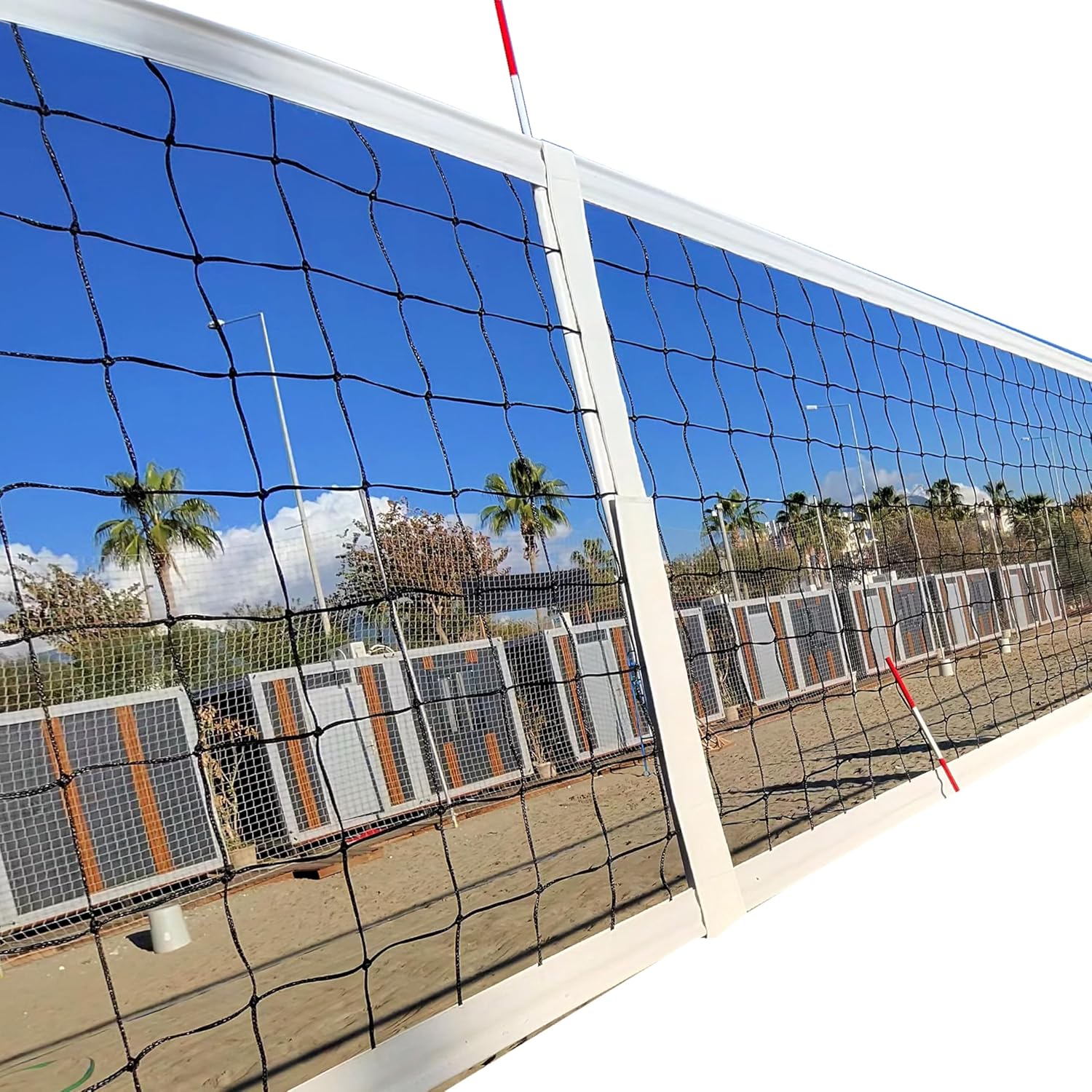 Volleyball Net, Heavy-Duty Outdoor Replacement for Indoor Volleyball, Beach Volleyball Net or Backyard Courts, Durable and Weather-Resistant, 31ft x 37in, with Reinforced Bands