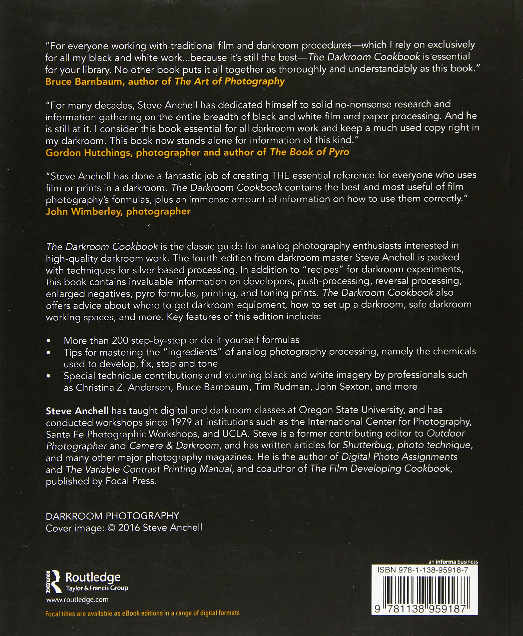The Darkroom Cookbook (Alternative Process Photography)