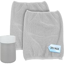 2 Pack 311i Max Pre-Filter Cover for Blueair Blue Pure 311i Max Purifier, Washable Fabric Replacement, Fog Grey