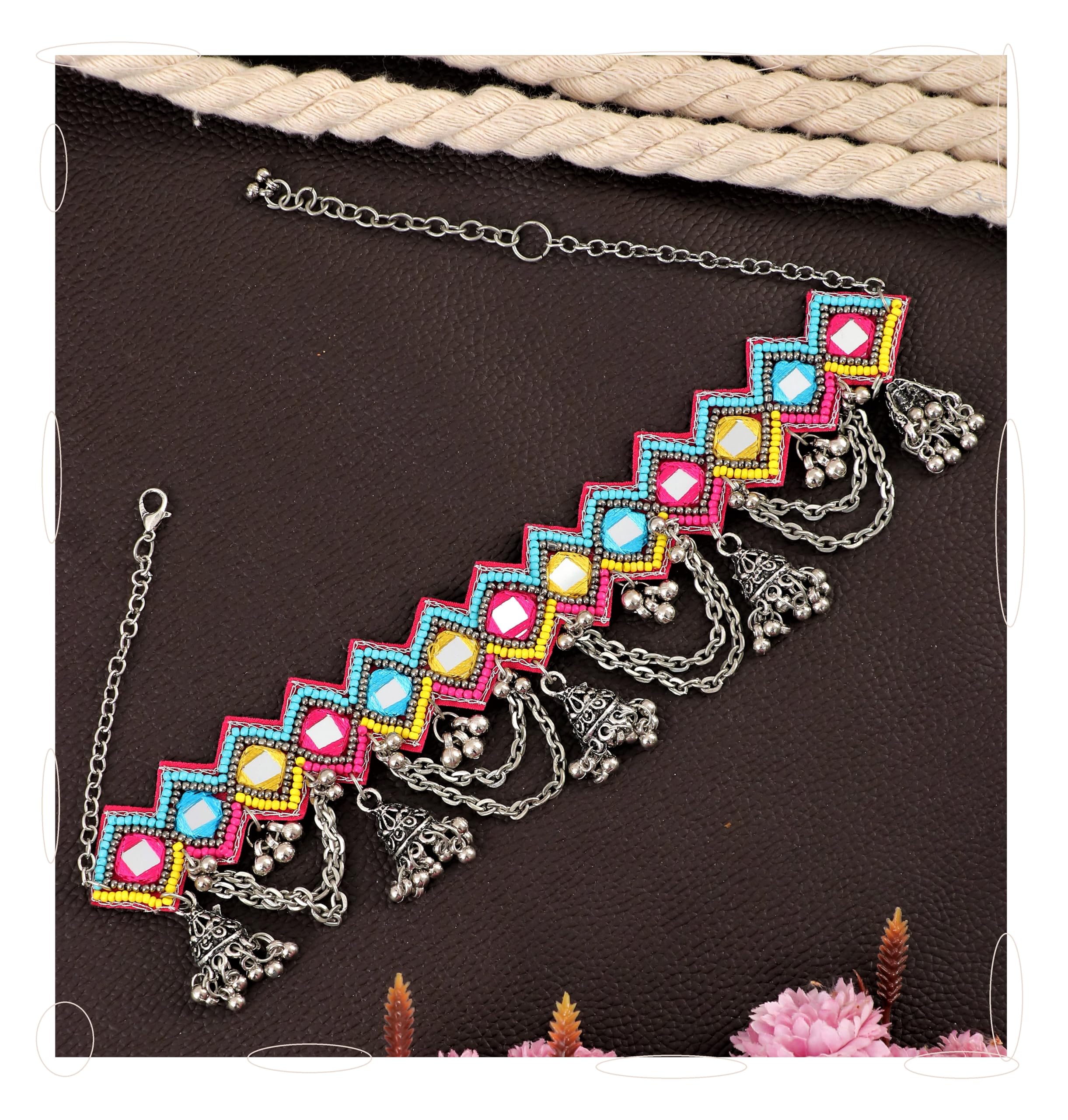 See full amazon price history chart for Traditional Ethnic Fashion Bollywood Oxidised Silver Afghani Fabric Tribal Choker Style Neckace Jewelry for Women Girls (PINK) Traditional Ethnic Fashion Bollywood Oxidised Silver Afghani Fabric Tribal Choker Style Neckace Jewelry for Women Girls (PINK) (B0CPSNJNV8) Amazon Price History, Amazon Price Tracker