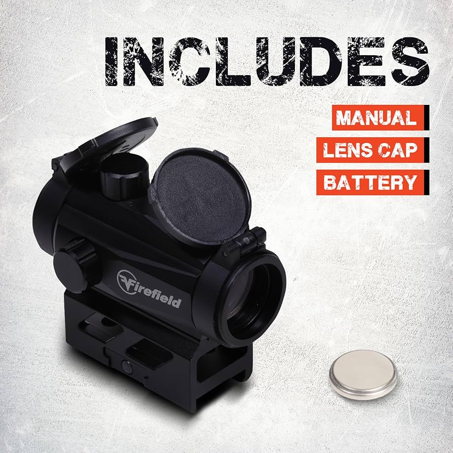 Firefield FF26028-Box Impulse 1x22 ダット実物 Firefield Impulse 1x22 Compact Red Dot Sight with Red Laser