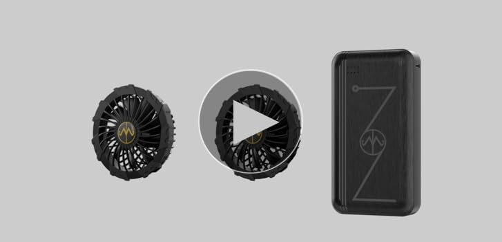 ショップベスト 空調作業服 19v夏服 2023年モデル 20000mAhバッテリー