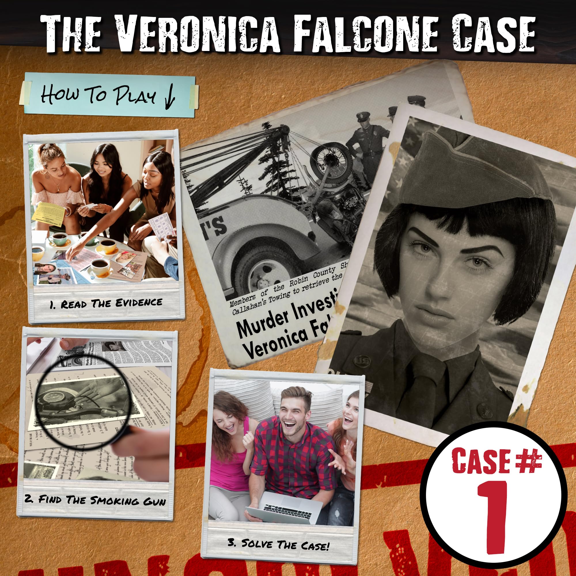 Unsolved Case Files - 2 Case Bundle – Veronica Falcone e Max Cahill Cases