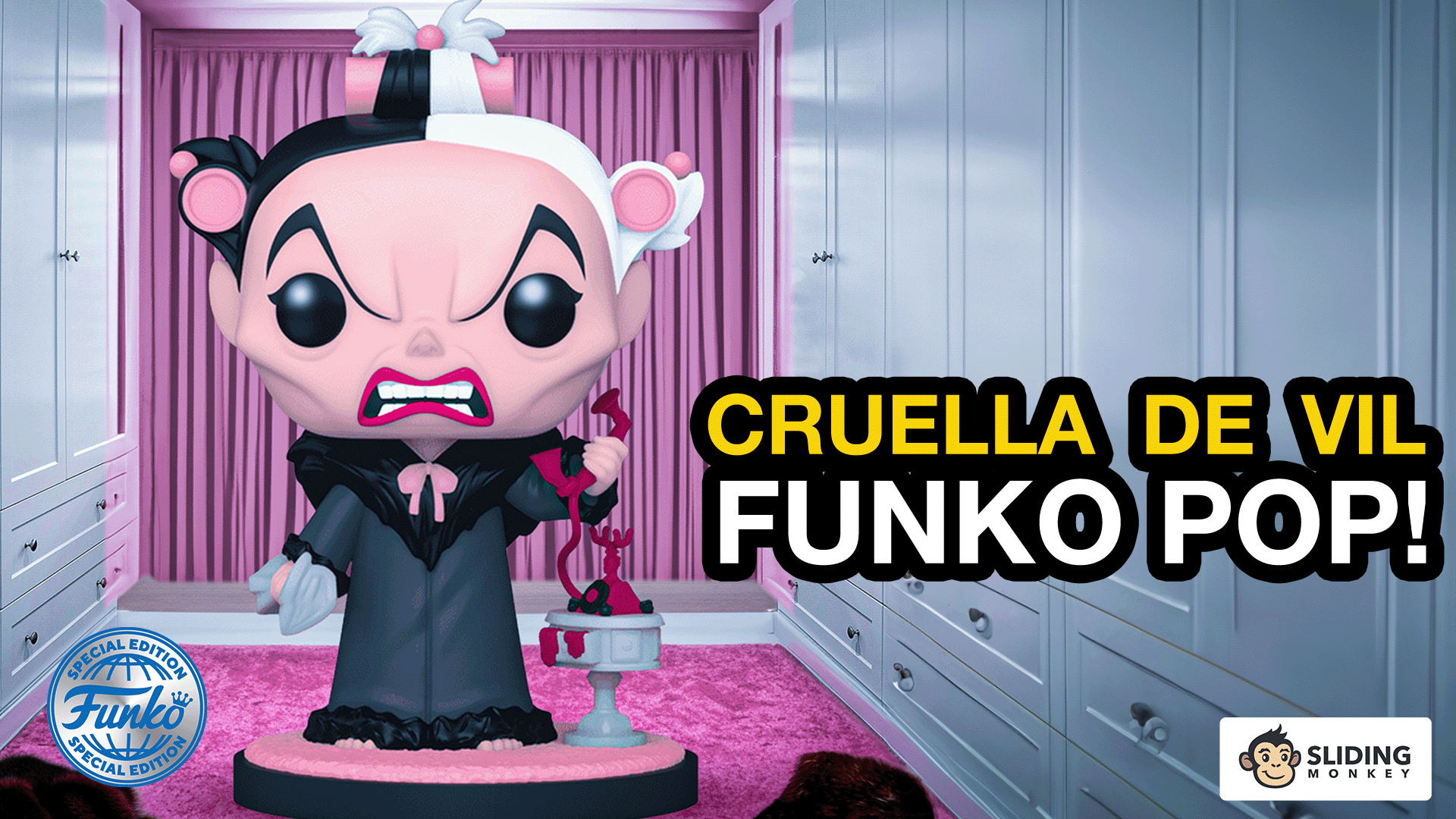 Amazon.com: Funko Pop! Disney: Cruella De Vil Holding Phone Shop