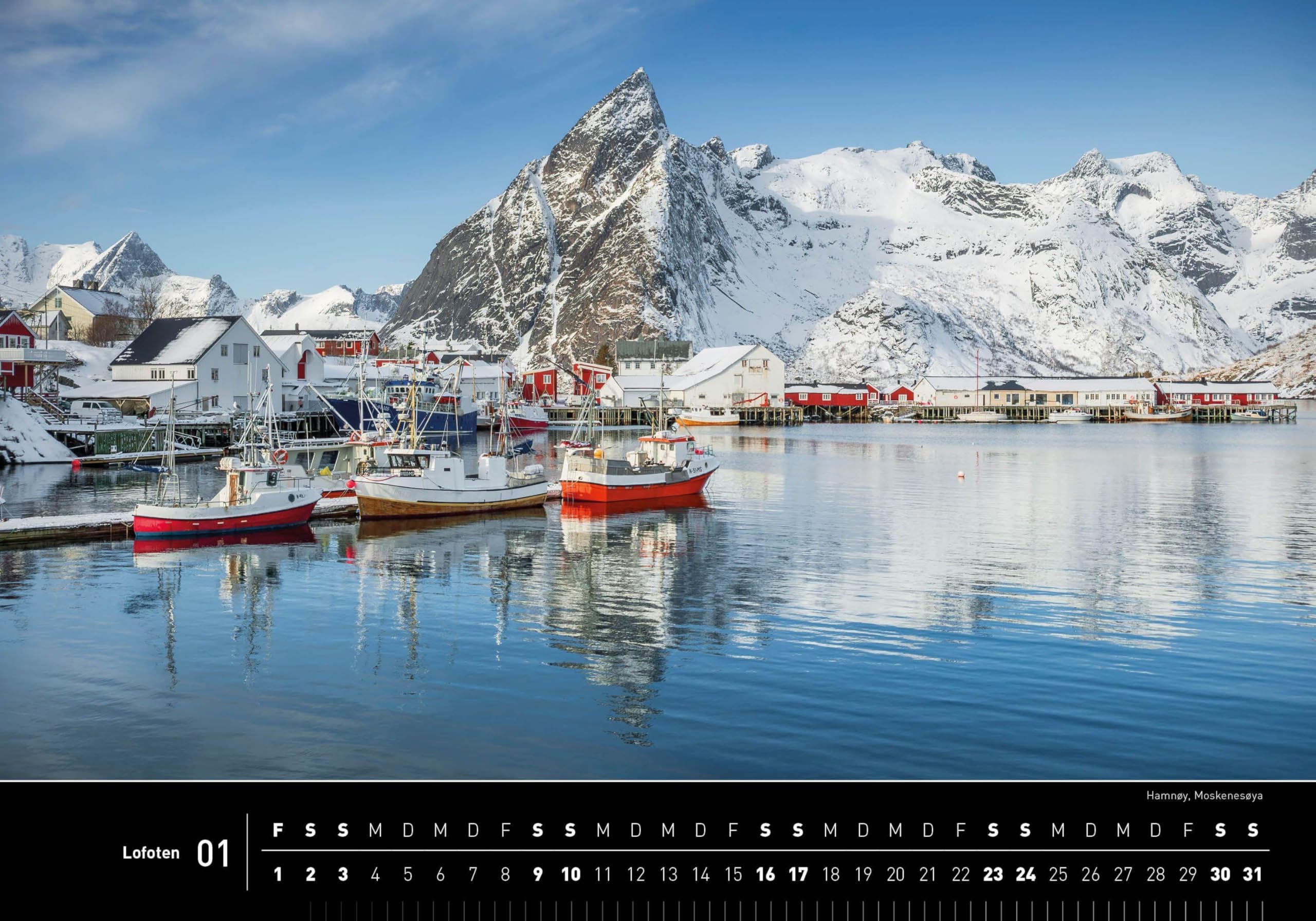 Lofoten Premiumkalender 2027
