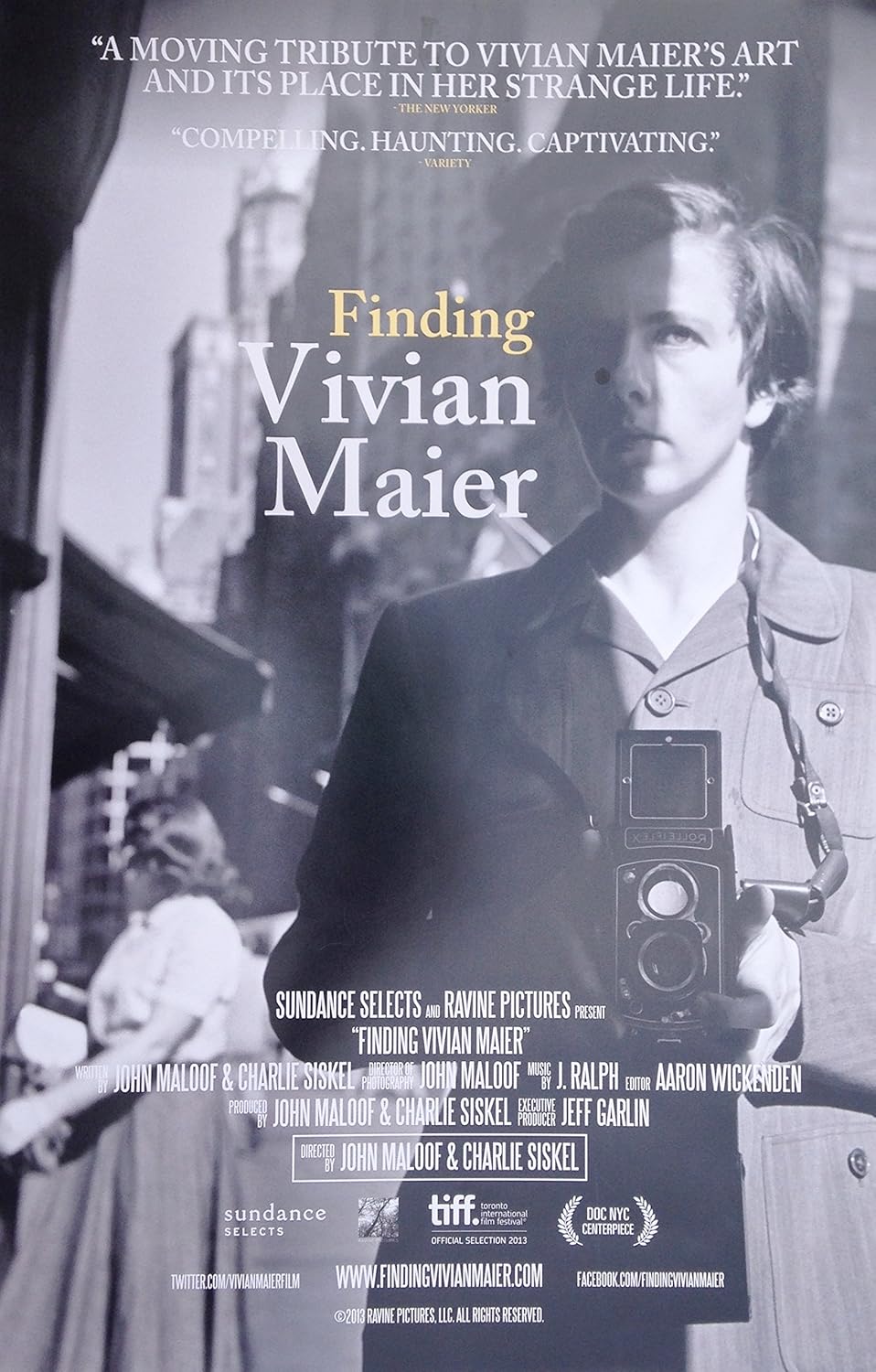 Finding Vivian Maier NYC Selfportrait in Store Window