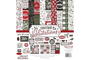 Echo Park Paper Salutations Christmas Paper Variety Kit