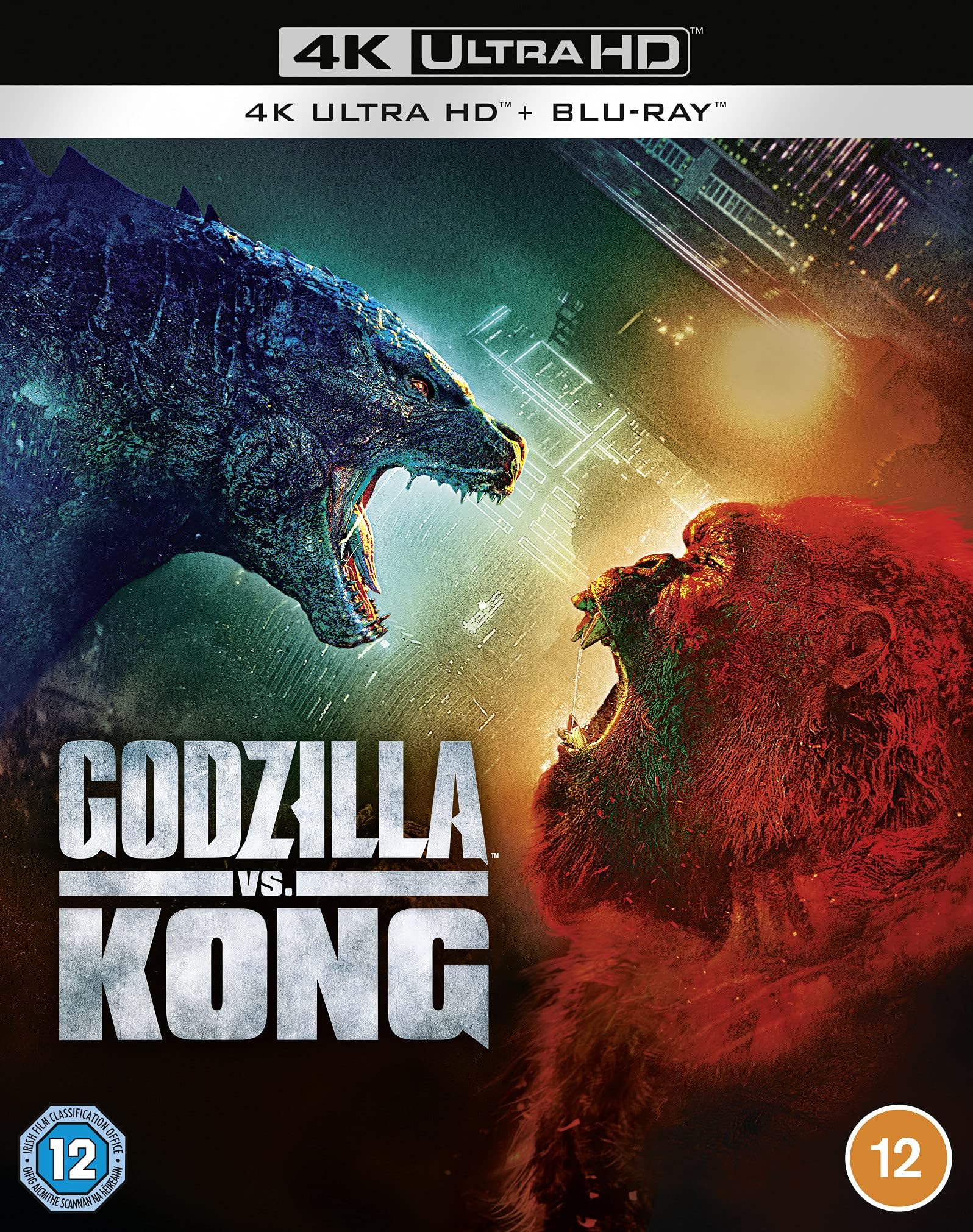 Godzilla vs. Kong [4K Ultra HD] [2021] [Blu-ray] [Region B]