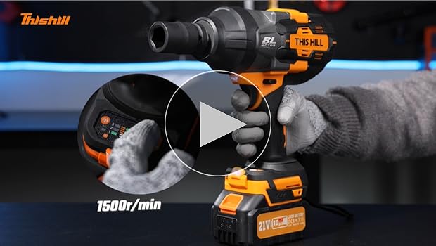 This Hill 3/4 inch Cordless Impact Wrench 1/2