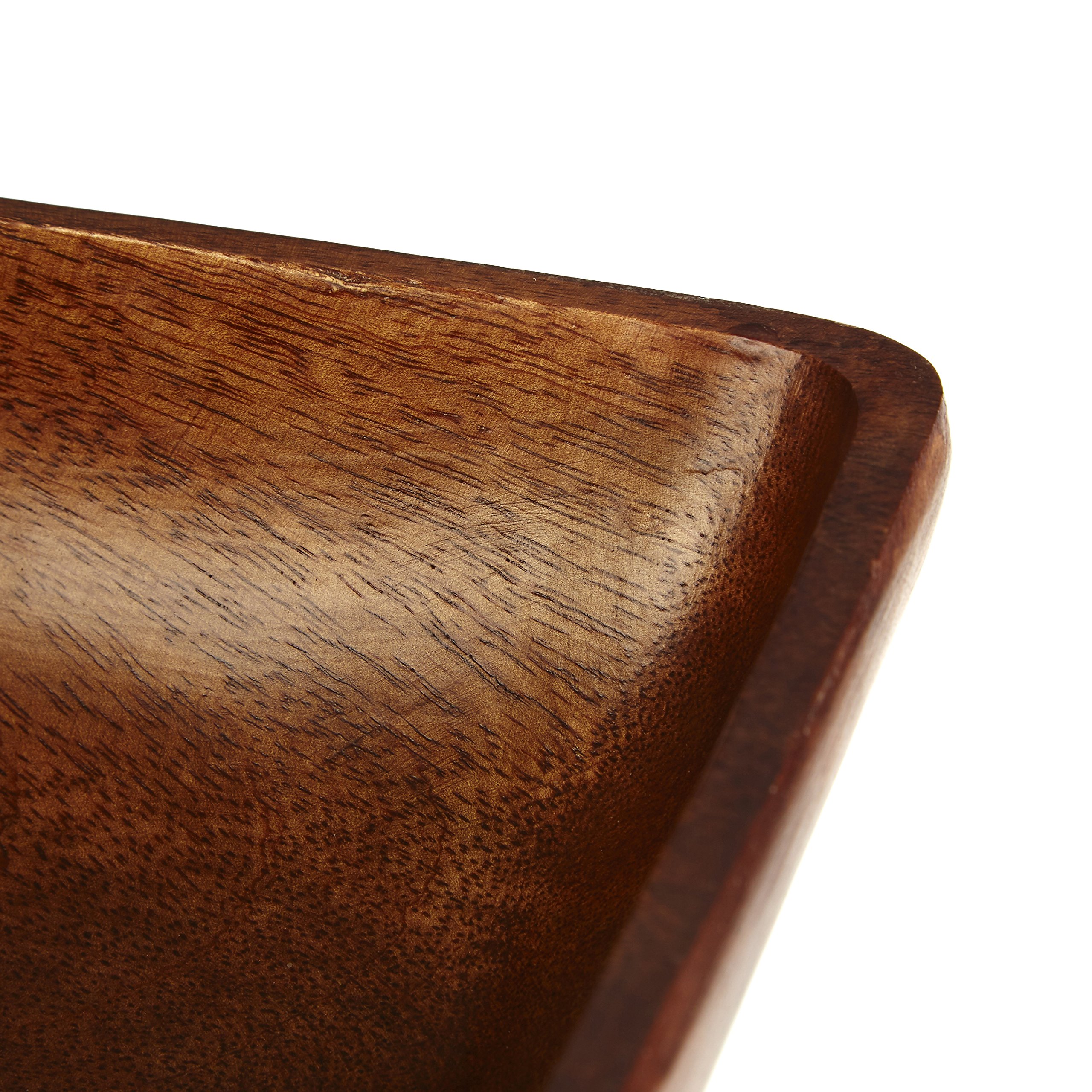 PREMIER Housewares 1104558 Ciotola di Portare Quadrata Grande, Acacia Legno