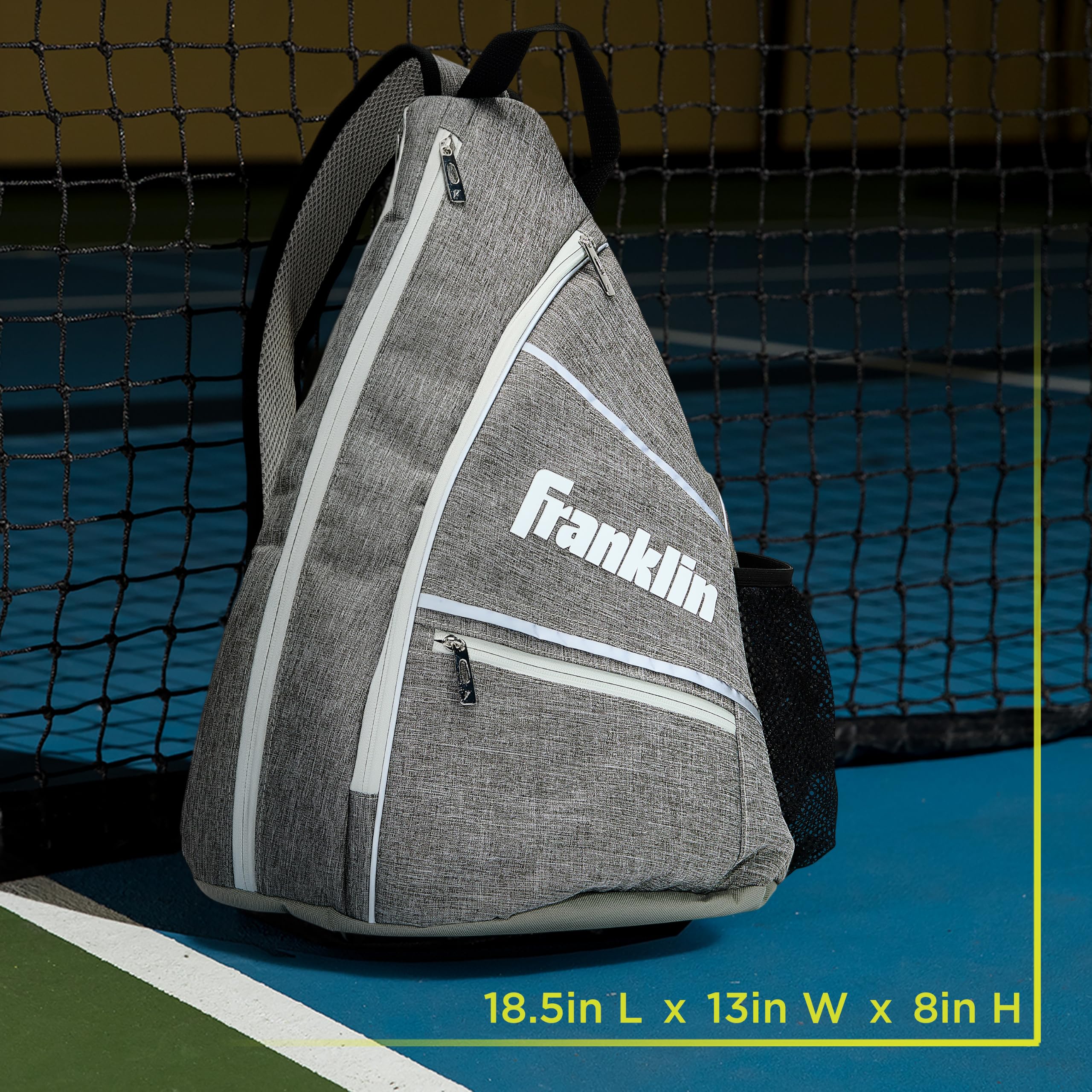 Franklin Sports Sac à Dos de Pickleball Officiel US – Contient Pagaies, Balles, Accessoires