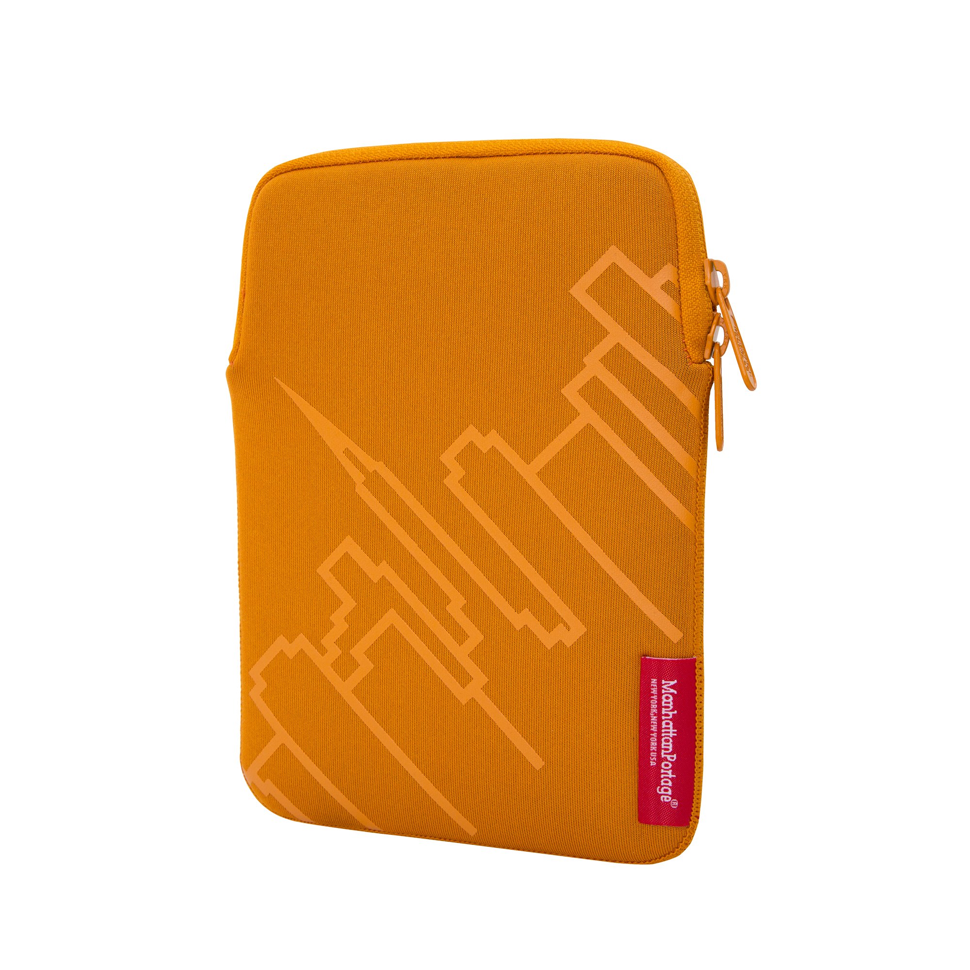 Manhattan Portage Ipad Mini Sleeve Skyline, Orange, One Size