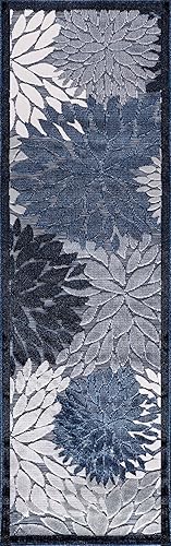 Miniatura 235 de CAMILSON Indoor Outdoor Rug 5x7 Bohemian Medallion Floral Area Rugs for Indoor and Outdoor Patios Easy-Cleaning Non-Shedding Living Room Garden and