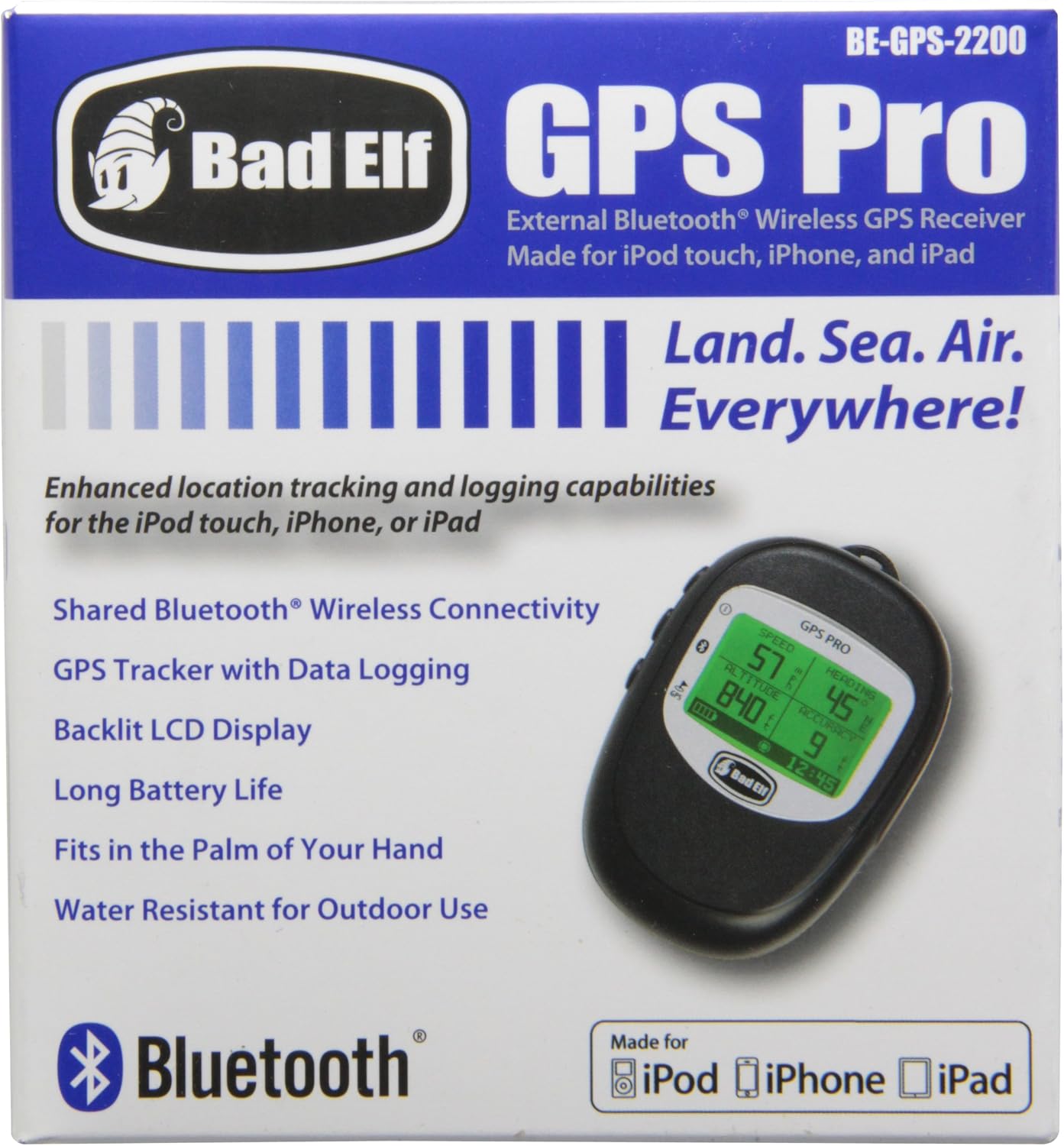 bad elf 2200 gps pro blacksilver