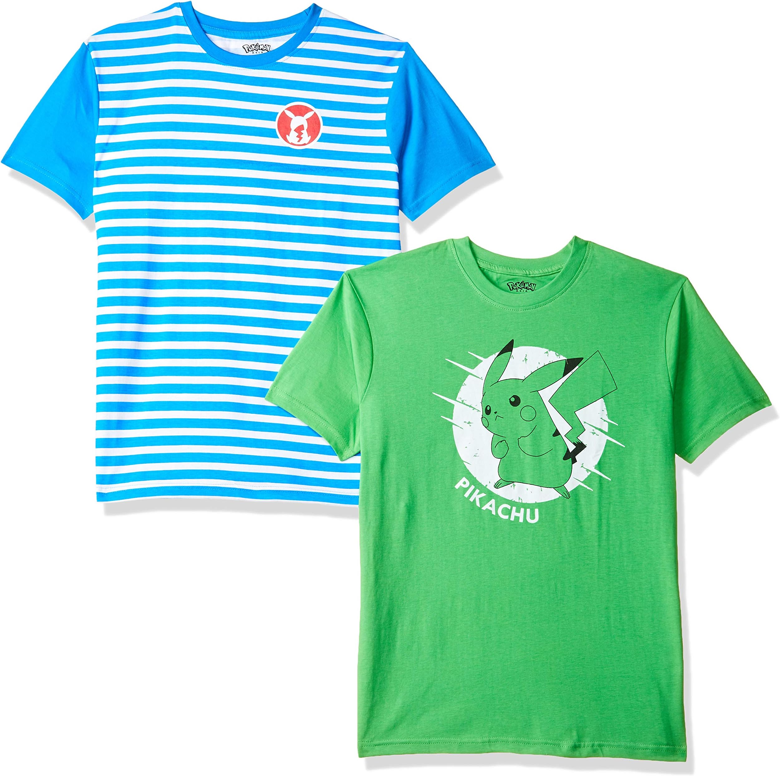 Joshua TreeBoy's Pokemon Regular fit T-Shirt (Combo Pack of 2)