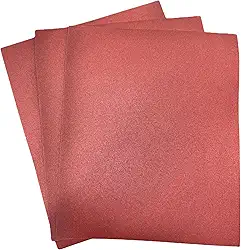 Lixa Grão 220 – Kit com 3 Folhas 22,5×27,5 cm – Acabamento Fino para Madeira, Massa, Gesso, Pintura e Pequenos Reparos