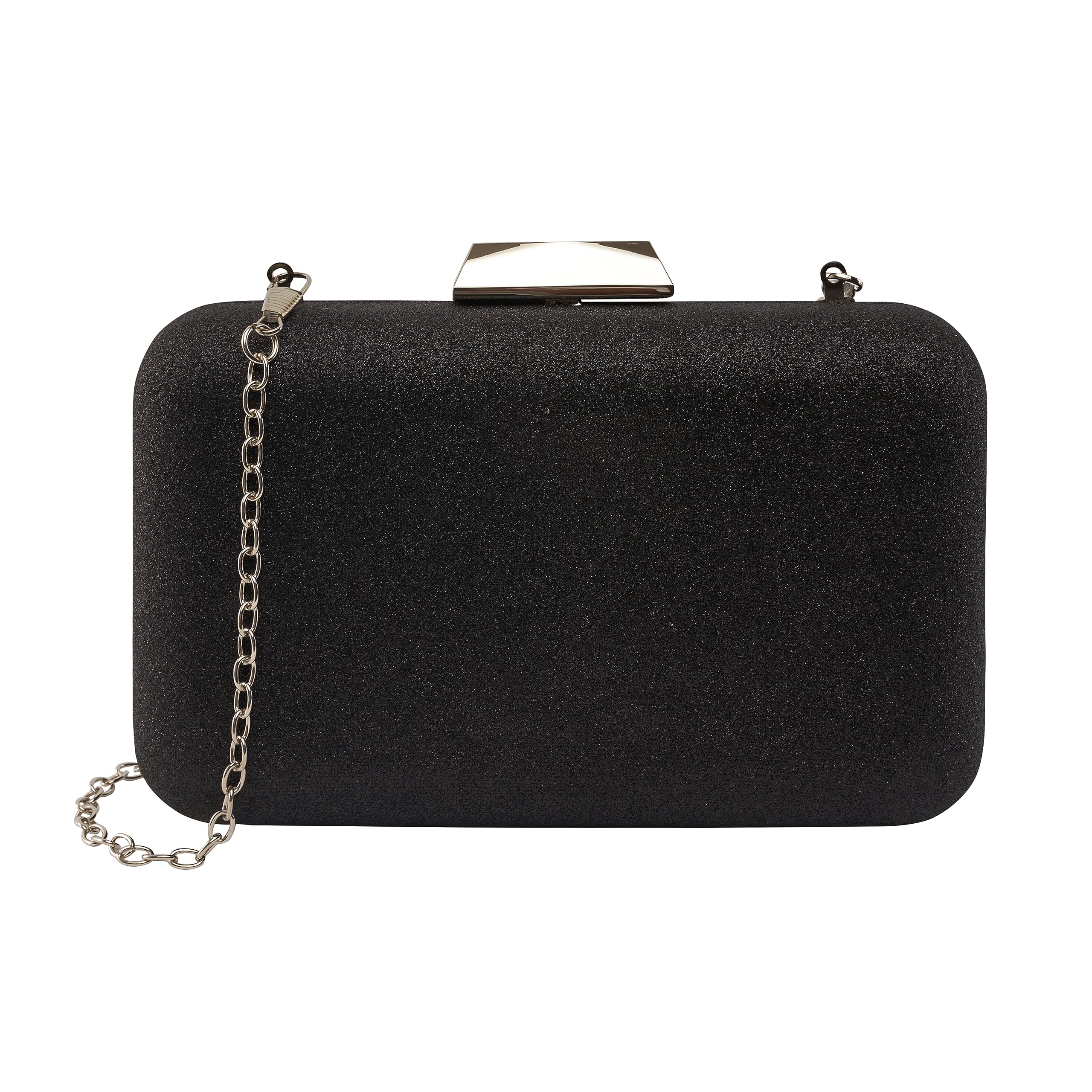Lino Perros Womens Black Clutch (B0CF8PT33B) Amazon Price History, Amazon Price Tracker