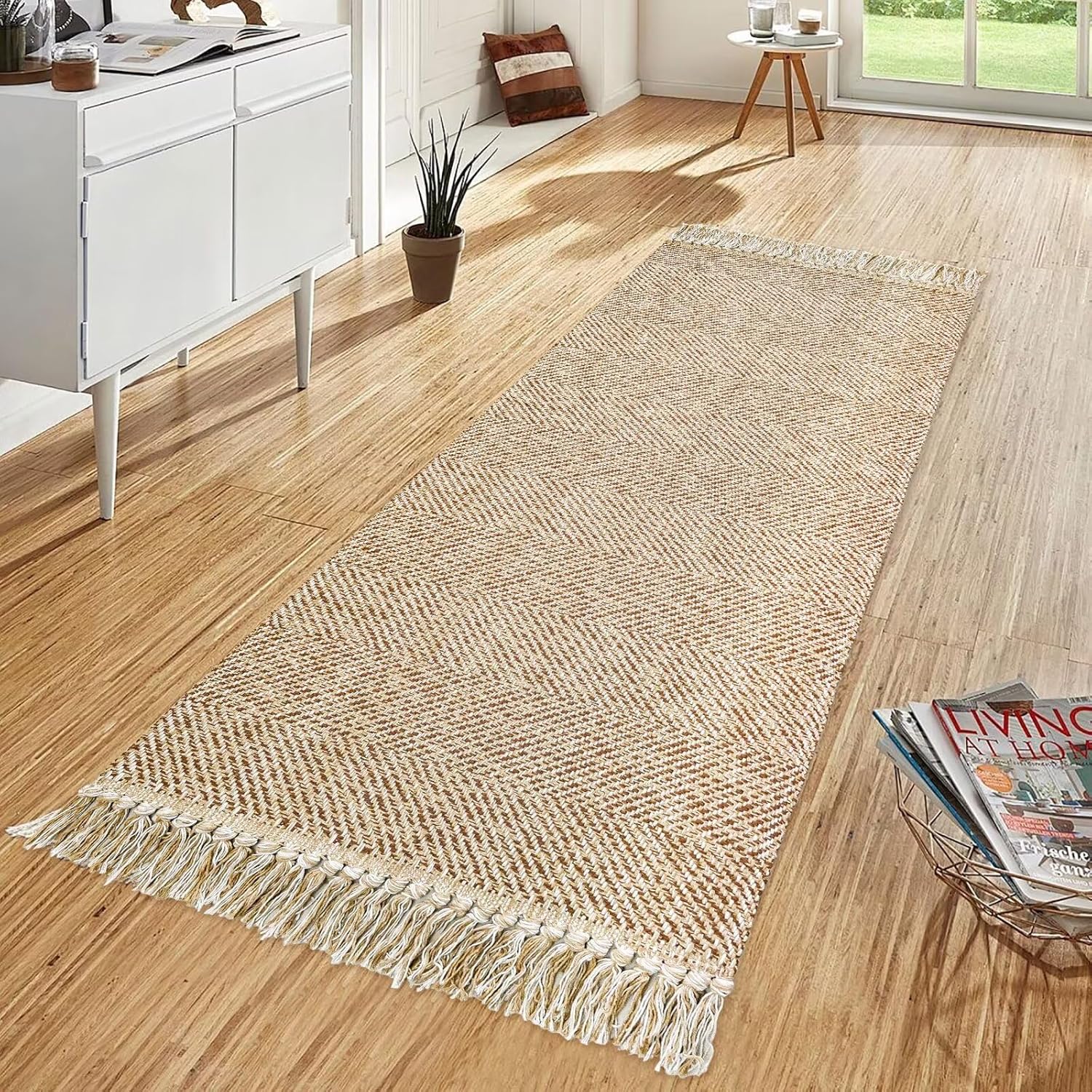 Amazon.com: YINLUMY Kitchen Runner Rug, 2'x 4.3' Boho Bathroom Rugs ...