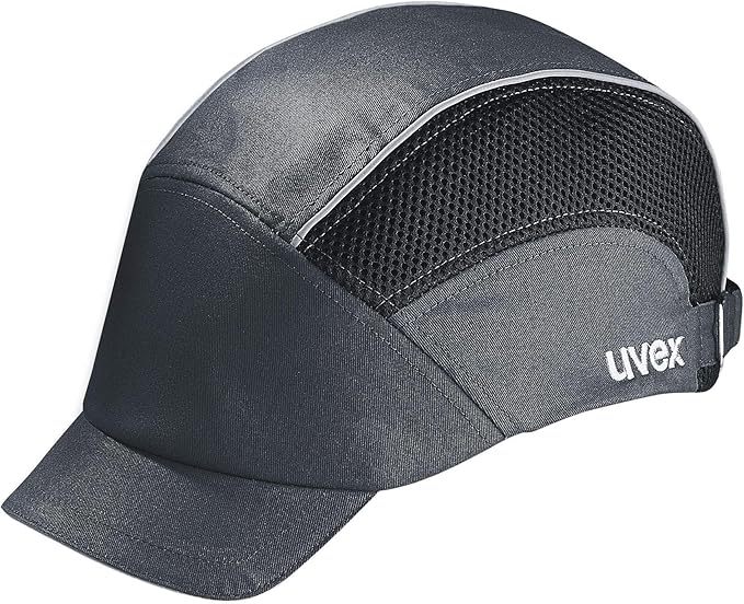 Uvex UCap Premium Anstoßkappe KopfschutzKappe im SportDesign mit Kurzem Schirm und