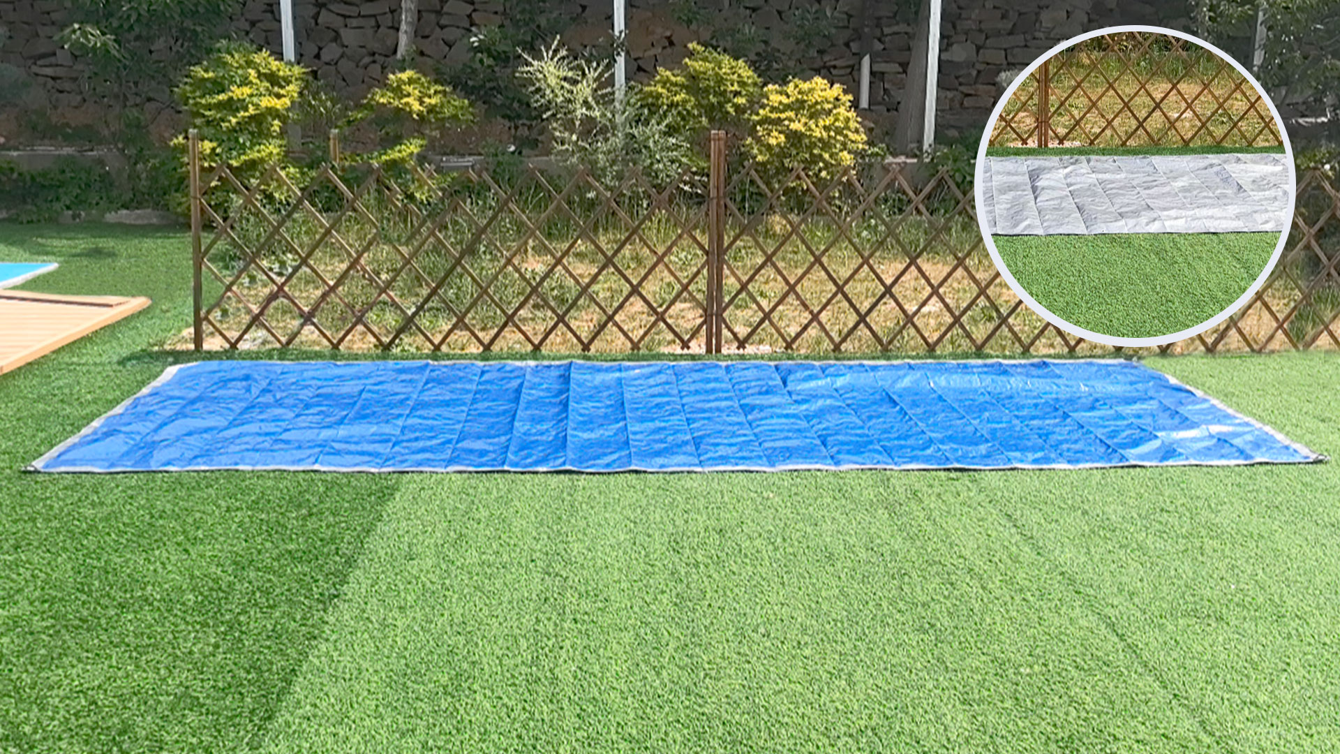 TARPAL Tarp 3x4 Feet (2 Pack) Waterproof Small tarps 7.5mil
