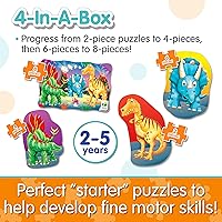 Vista 21 de Mi primer rompecabezas The Learning Journey, set de 4 en una caja, rompecabezas, 123