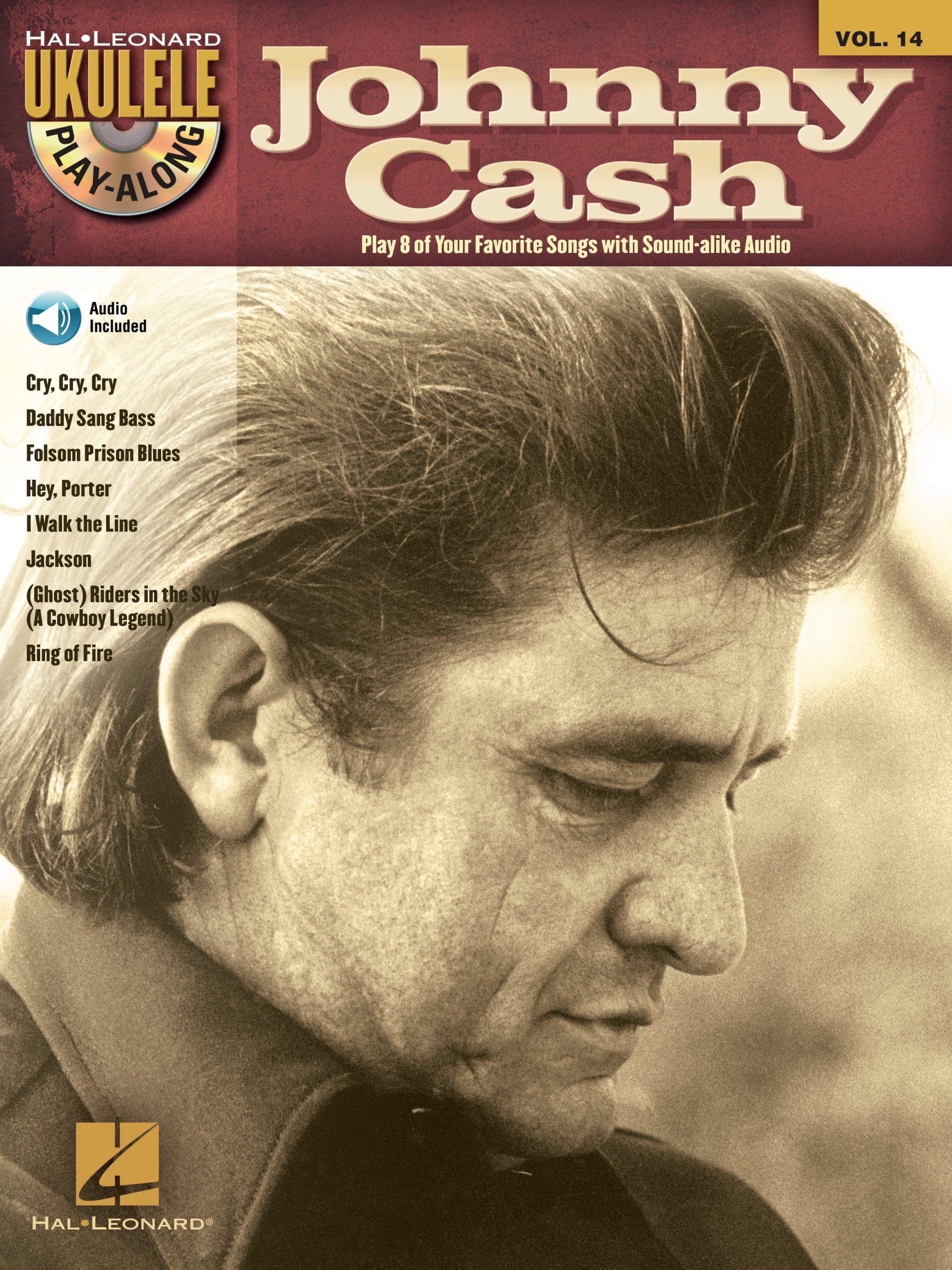 Johnny Cash Songbook: Ukulele Play-Along Volume 14