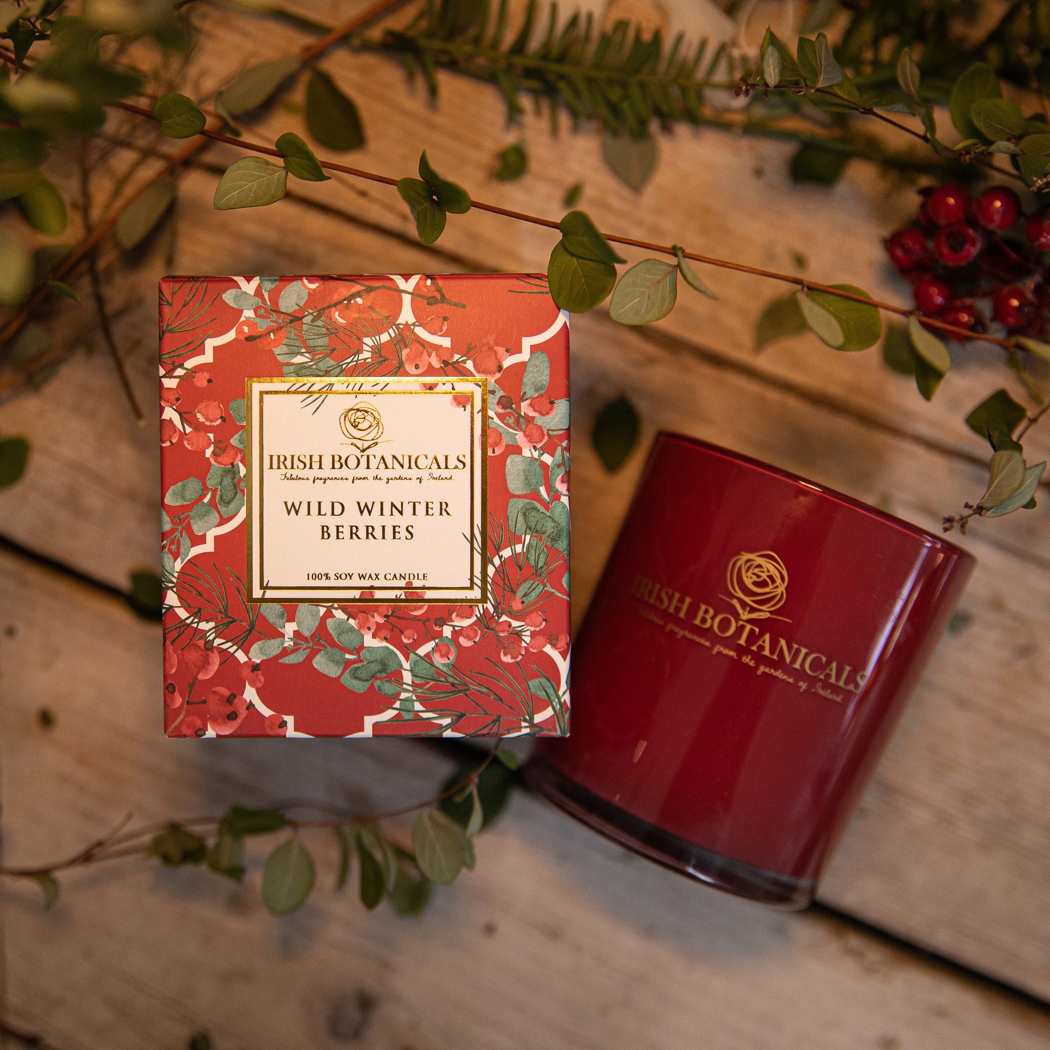 Irish Botanicals Tumbler in A Box - Wild Winter Berries