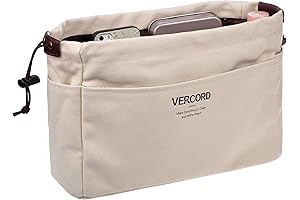 Vercord Canvas Handbag Organizer: Tidy Purse Heaven