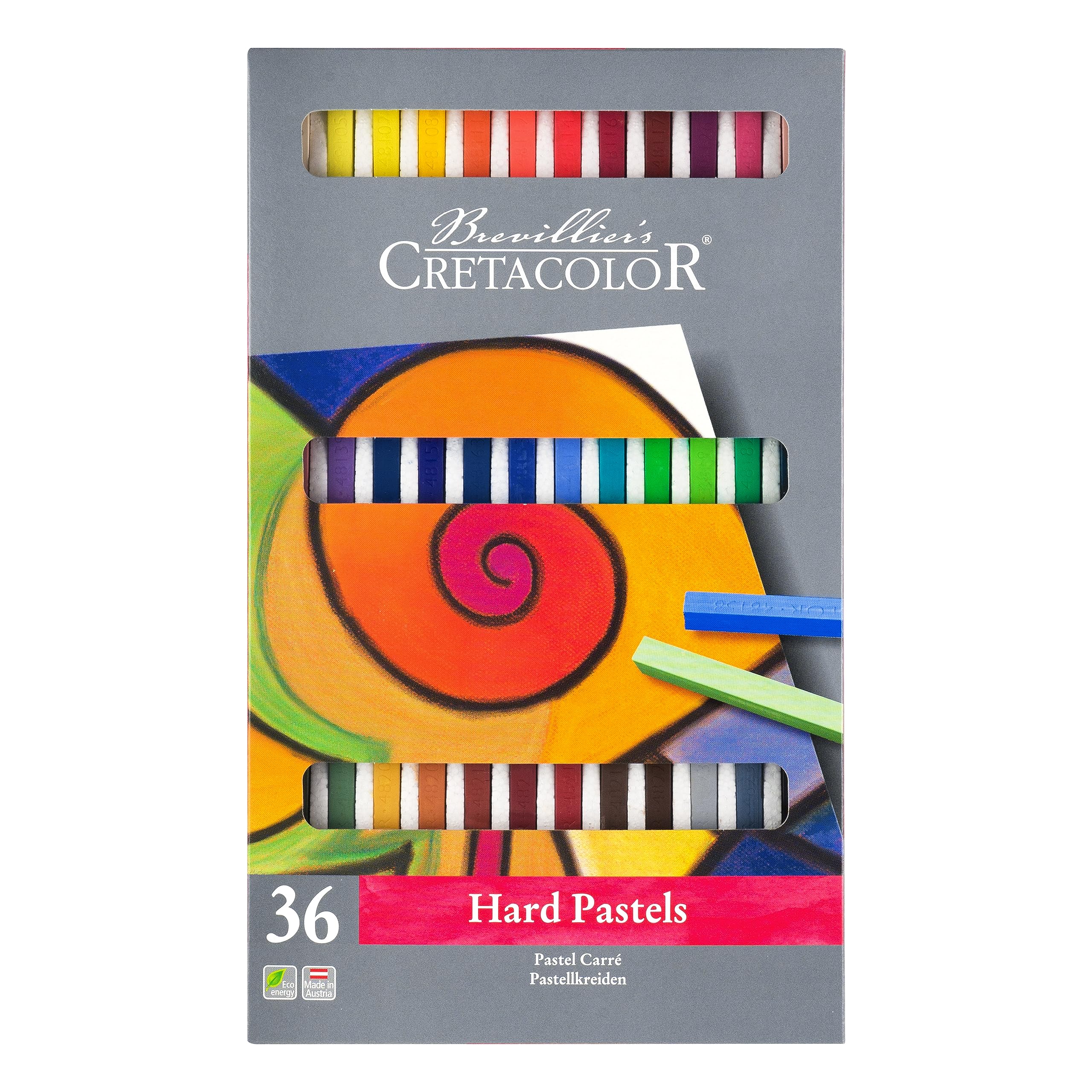 Cretacolor 480 36 - Pastele kredowe 7 x 7, 36 kolorów