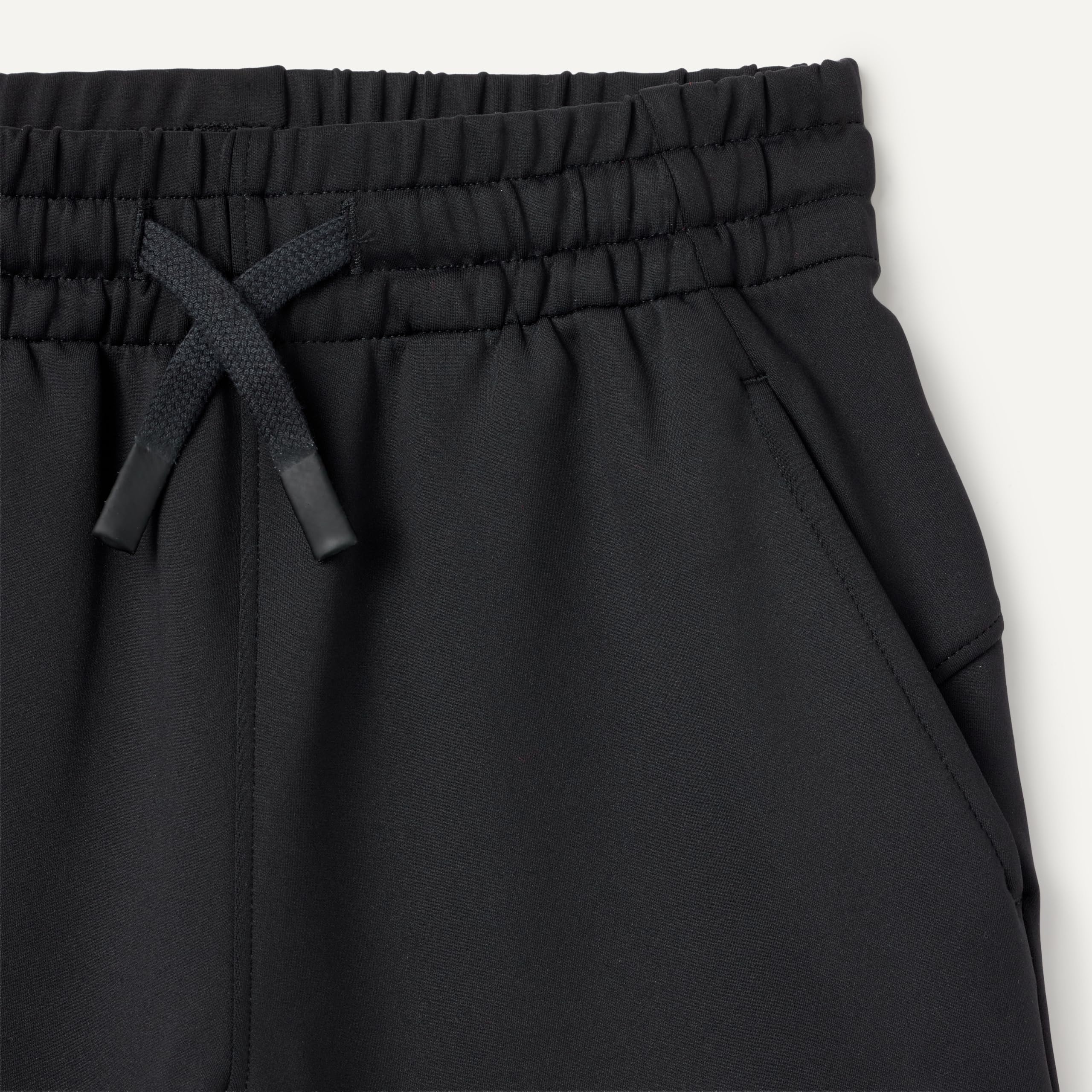 Amazon Essentials Pantalones Cortos Deportivos de Punto Elástico de Alto Rendimiento Niños