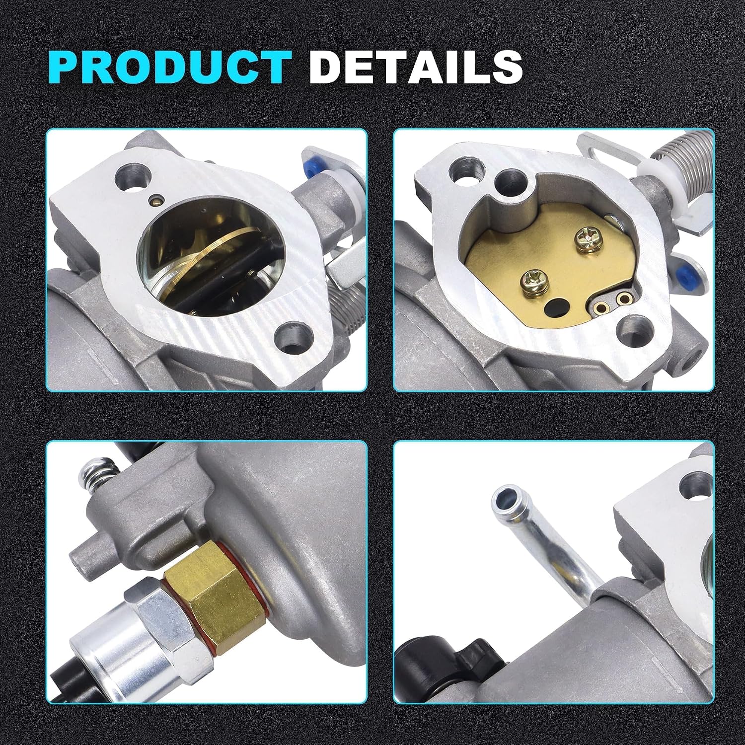 Carburetor Carb with Gaskets Compatible with Onan Cummins Generator & Microquiet 4000-Watt 4KYFA26100 4KYFA26100P 4KYFA26100K Replace# A042P619, A041D736, 146-0785