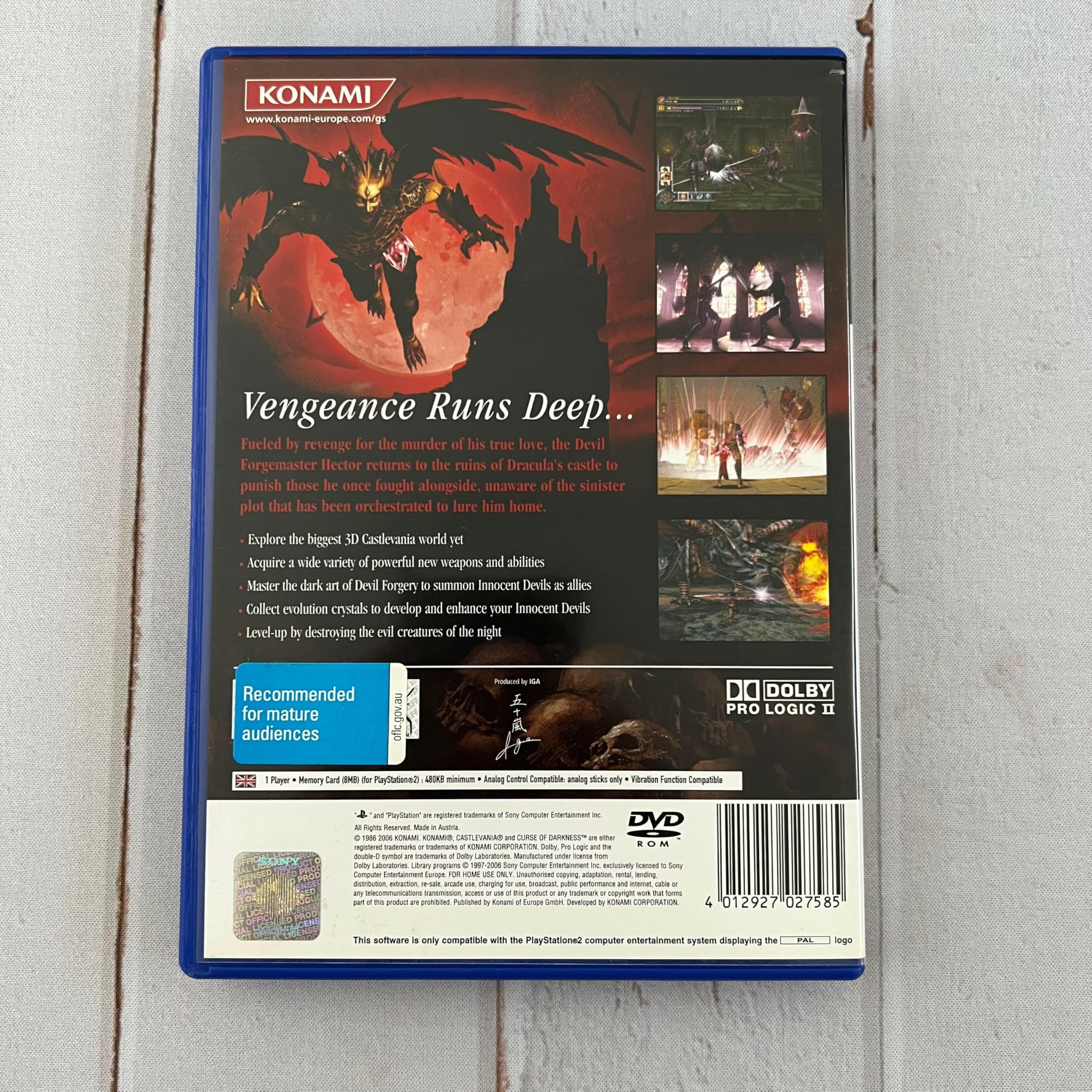 Castlevania: Curse of Darkness | PS2 | PROMO | .. | Köp på