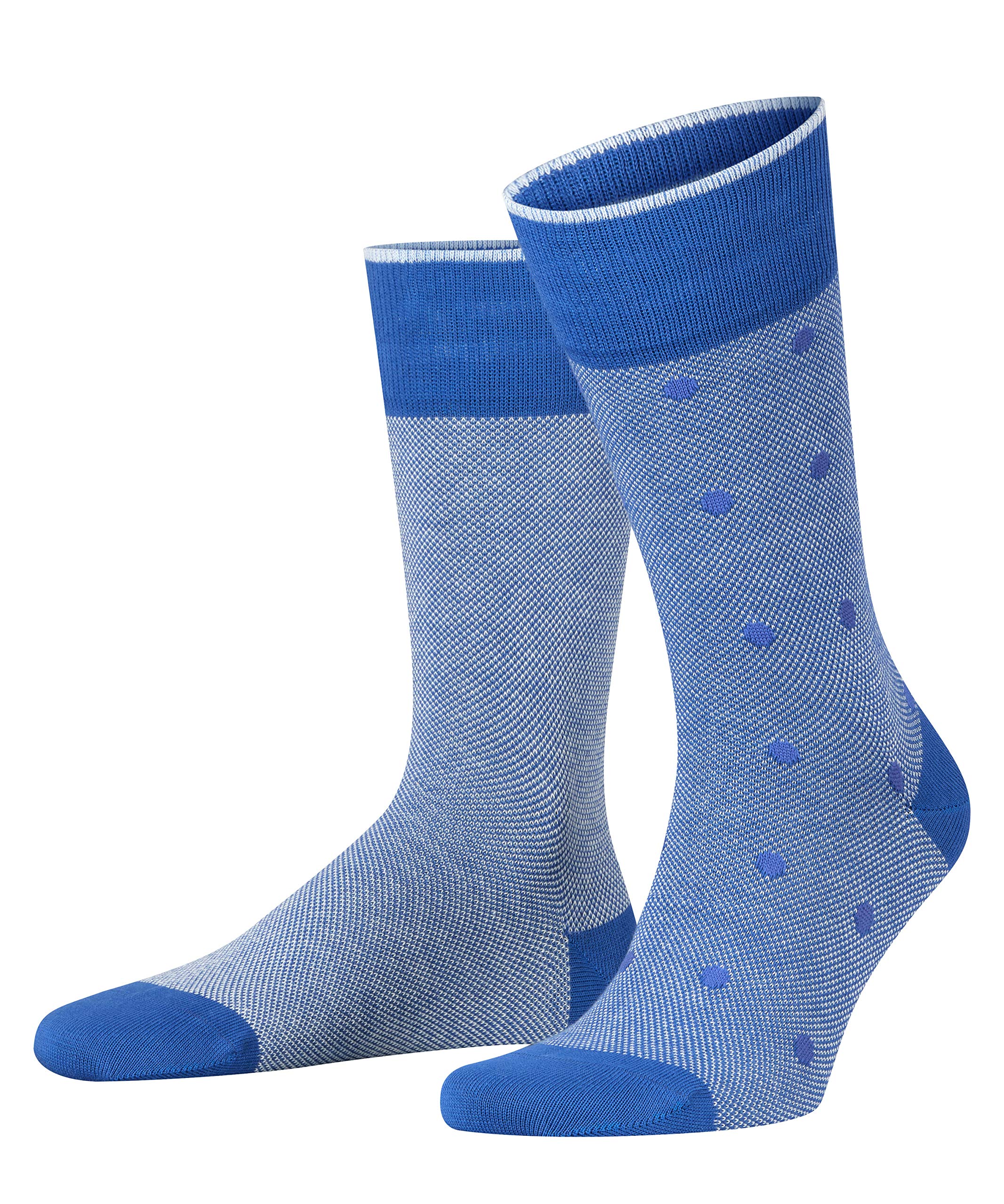 ESPRIT Socken Piqué Dot 2-Pack Baumwolle Herren grau blau viele weitere Farben verstärkte Herrensocken mit Muster atmungsaktiv gepunktet dünn Multipack 2 Paar