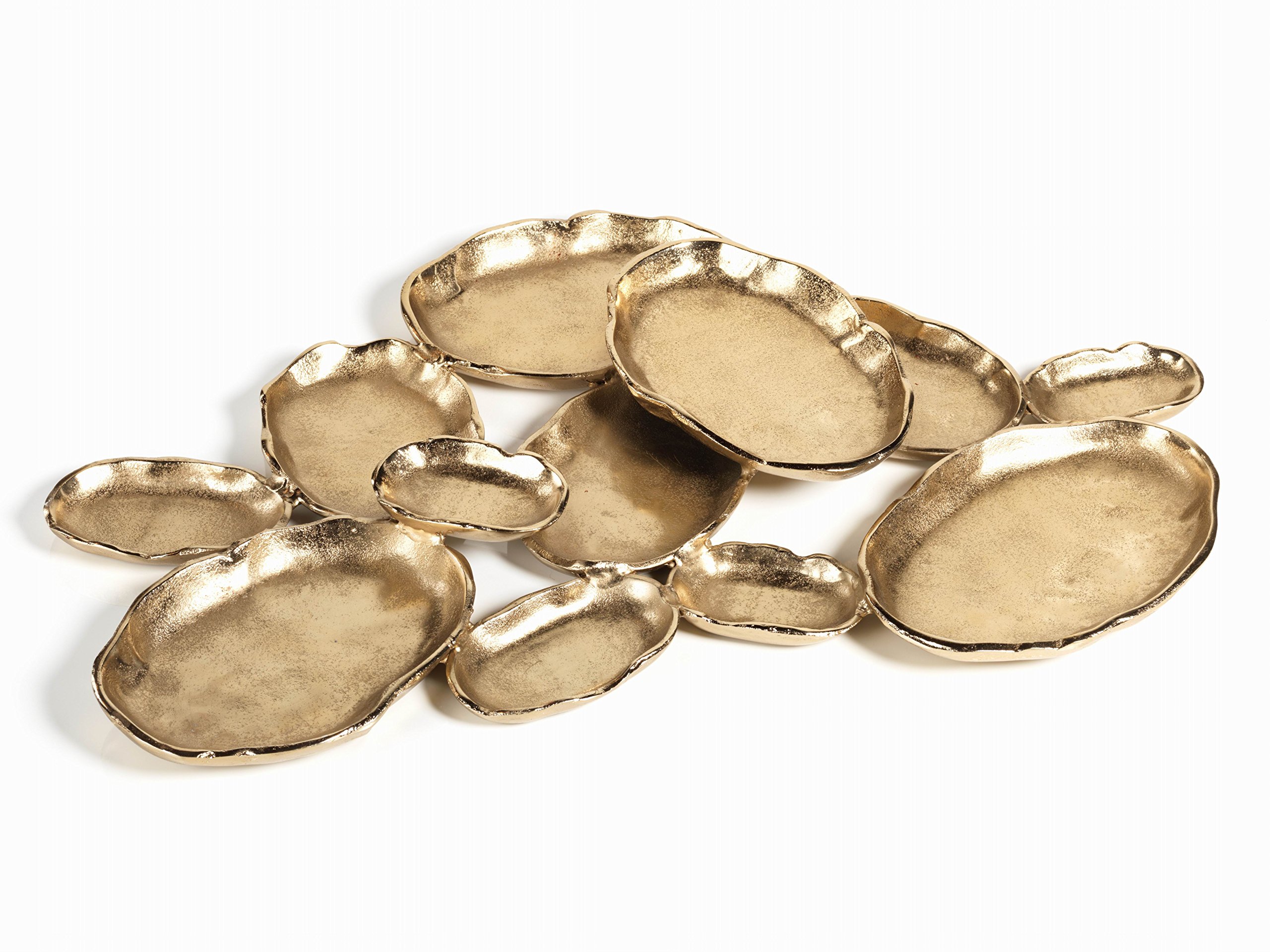 CORONA MARK II DELUXE 灰皿　真鍮製 Amazon.com: Zodax Cluster of 12 Oval Serving Bowls Gold Tone