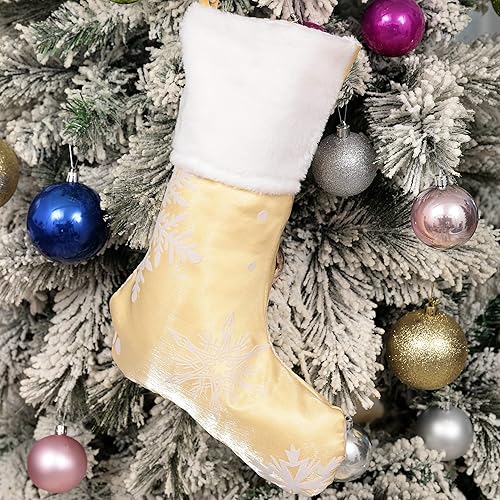 Miniatura 100 de Pie de árbol de Navidad FLASH WORLD, con estampado de nieve (color blanco, 36 pulgadas)