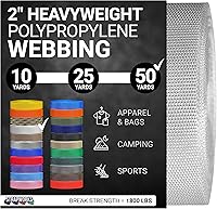 Vista 50 de Strapworks Correas de Polipropileno Resistente - Correas de Polipropileno de Servicio Pesado para Reparación de Equipos de Bricolaje al Aire Libre