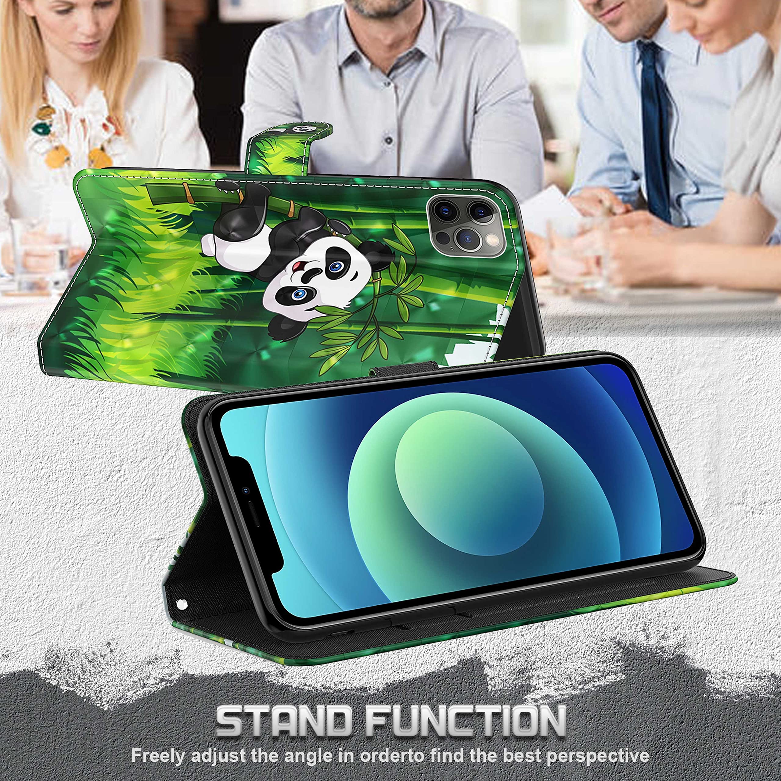 Ganbary Leder Klapphülle Für Honor Magic5 Lite – Mit Kartenschlitzen, Magnet & Standfunktion, Schwarz