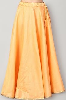 Studio Shringaar Women's Polyester Maxi Skirt