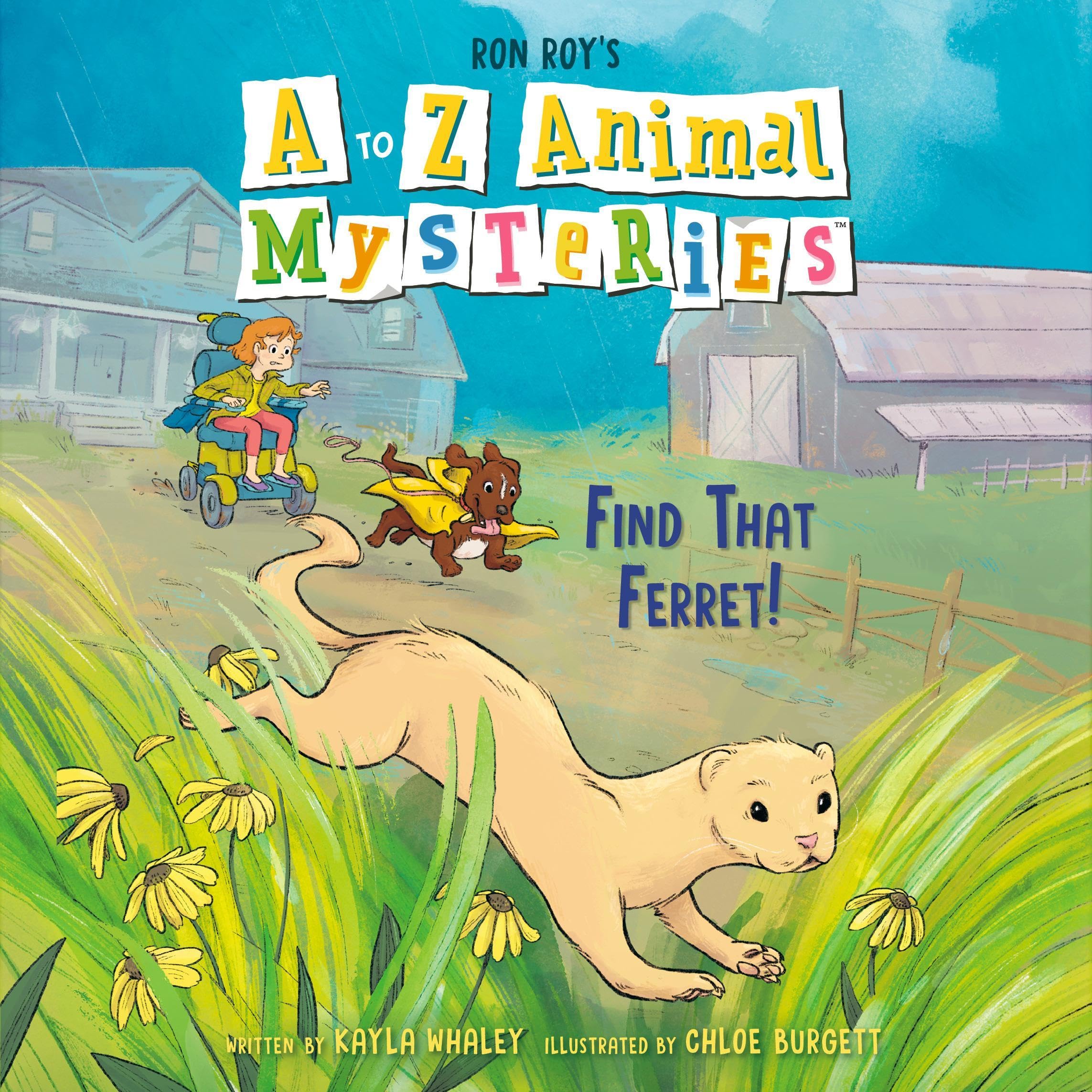 Cover art for A to Z Animal Mysteries #6: Find That Ferret!