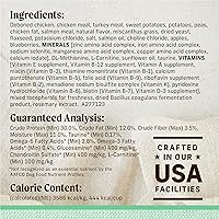 Vista 5 de Merrick Lil' Plates - Alimento para perros de raza pequeña, receta de pollo real y batata para personas mayores sin granos, comida para perros