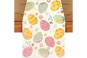 Happy Easter Egg Table Runner: The Perfect Addition to Your Spring Décor