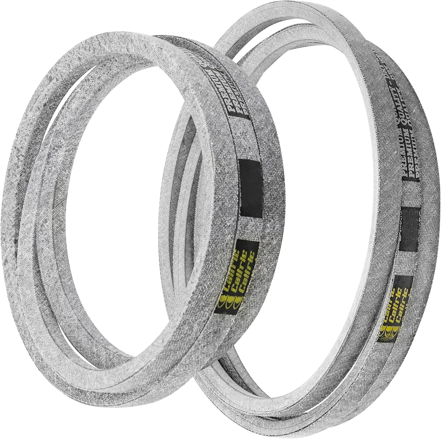 Caltric 48A Deck and Drive Belt Compatible with John Deere X394 X570 X580 X584 X590 120 140 300 312 314 316 317 318 322