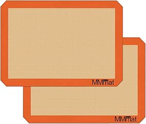 MMmat Silicone Baking Mats - Best German Silicone - Set of 2
